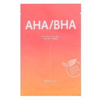 Barulab The Clean Vegan платнена маска Mask AHA/BHA 23 g