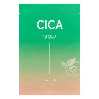 Barulab The Clean Vegan платнена маска Mask Cica 23 g