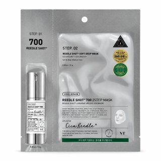 VT Cosmetics маска за лице с микроигли Reedle Shot 700 2Step Mask
