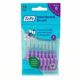 TePe Interdental Brush интердентални четки 8 pcs 1,1 mm