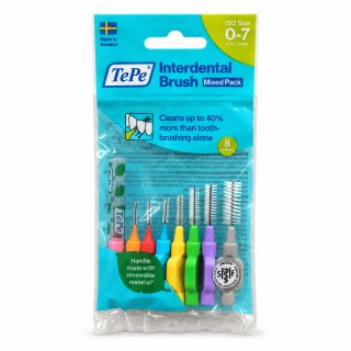TePe Interdental Brush интердентални четки 8 pcs Mixed Pack