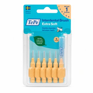 TePe Interdental Brush интердентални четки Extra Soft 6 pcs 0,45 mm