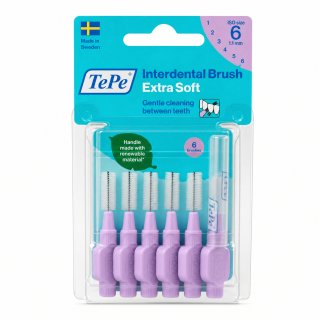 TePe Interdental Brush интердентални четки Extra Soft 6 pcs 1,1 mm