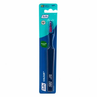 TePe Colour четка за зъби Soft Toothbrush Dark Blue