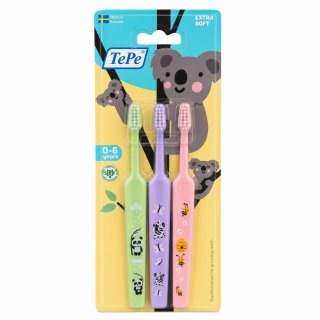 TePe Mini четка за зъби Toothbrush 3 pcs Extra Soft
