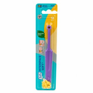 TePe Interspace едноснопова четка за зъби Handle   12 Tips Soft