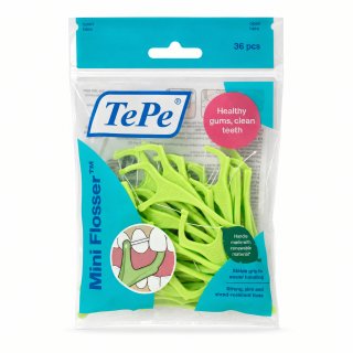 TePe Mini Flosser Интердентален конец за зъби с държач 36 pcs