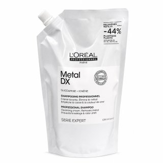 L´Oréal Professionnel Série Expert Metal DX Professional Shampoo укрепващ шампоан за боядисана, химически третирана и изрусявана коса Refill 1000 ml