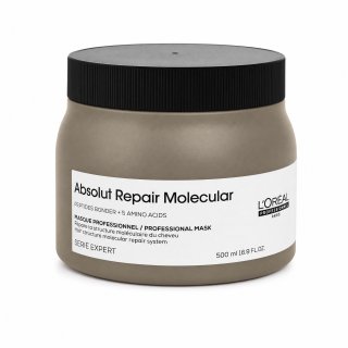 L´Oréal Professionnel Série Expert Absolut Repair Molecular Professional Mask подхранваща маска за укрепване на фибрите на косъма 500 ml