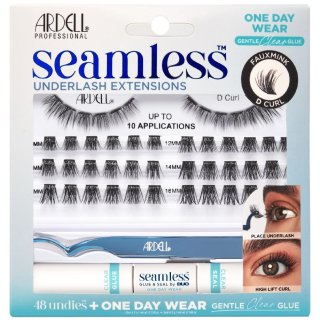Ardell Seamless Underlash Extensions Kit комплект за попълване на мигли Fauxmink D Curl