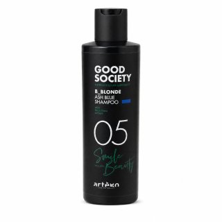 Artègo Good Society 05 B_Blonde Ash Blue Shampoo Неутрализиращ шампоан за платинено руса и сива коса 250 ml