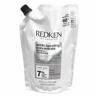 Redken Acidic Bonding Concentrate Shampoo укрепващ шампоан за боядисана, химически третирана и изрусявана коса Refill 500 ml