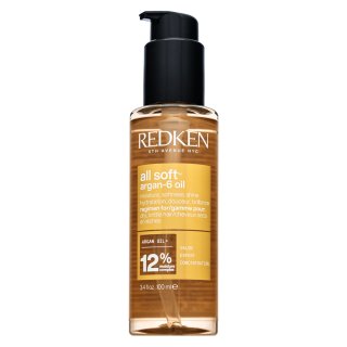 Redken All Soft Argan-6 Oil подхранващо масло За суха коса 100 ml