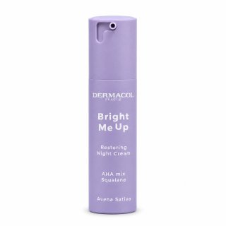 Dermacol Bright Me Up нощен серум за лице Restoring Night Cream 50 ml