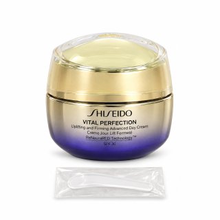Shiseido Vital Perfection стягащ дневен крем Uplifting and Firming Advanced Day Cream SPF 30 50 ml