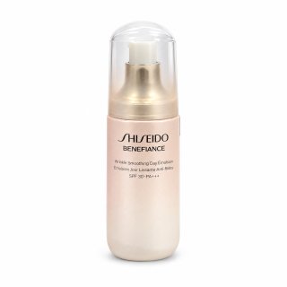 Shiseido Benefiance дневен защитен флуид Wrinkle Smoothing Day Emulsion SPF 25 75 ml