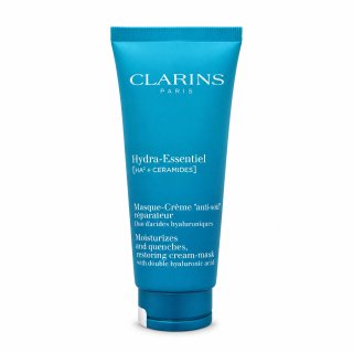 Clarins Hydra-Essentiel [HA²] овлажняваща маска Moisturizes and Quenches Restoring Cream Mask 75 ml