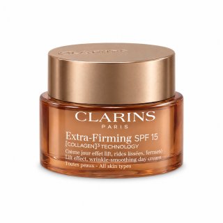 Clarins Extra-Firming SPF 15 [COLLAGEN]³ TECHNOLOGY стягащ дневен крем Cream - All Skin Types 50 ml