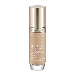 Clarins Skin Illusion Full Coverage Foundation дълготраен фон дьо тен 110N 30 ml