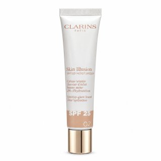 Clarins Skin Illusion тониращ защитен крем Tinted Moisturizer SPF 25 02 40 ml