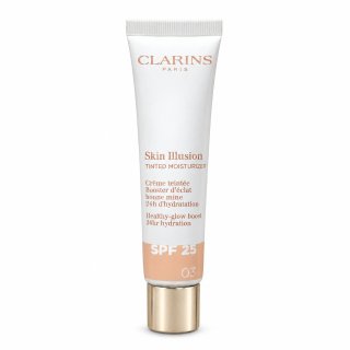 Clarins Skin Illusion тониращ защитен крем Tinted Moisturizer SPF 25 03 40 ml