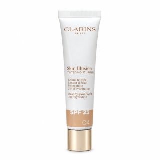 Clarins Skin Illusion тониращ защитен крем Tinted Moisturizer SPF 25 04 40 ml