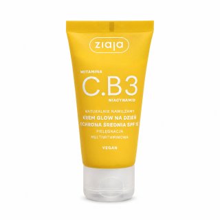 Ziaja Vitamin C.B3 Niacinamide дневен крем Glow Day Cream SPF 15 50 ml