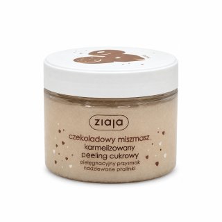 Ziaja Chocolate Mix пилинг за тяло Sugar Body Scrub 300 ml
