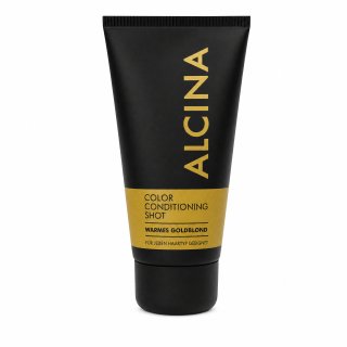 Alcina Color Conditioning Shot тониращ балсам за руса коса Gold 150 ml
