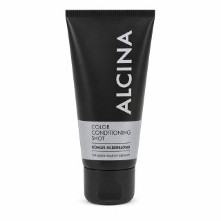 Alcina Color Conditioning Shot тониращ балсам за платинено руса и сива коса Silver 150 ml