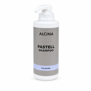 Alcina Pastell Shampoo тонизиращ шампоан за платинено руса и сива коса Ice-Blond 500 ml