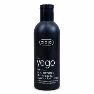 Ziaja Yego душ гел 3-in-1 Shower Gel – Face, Body, Hair 300 ml