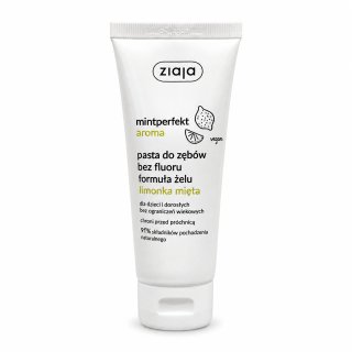 Ziaja Mintperfekt Aroma паста за зъби Tooth Brushing Gel Lime Mint 100 ml