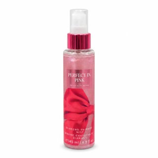 Bath & Body Works Perfect In Pink Diamond Shimmer Спрей за тяло за жени 145 ml