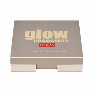 Pupa Glow Obsession Compact Highlighter озарител 002 Rose Gold 6 g