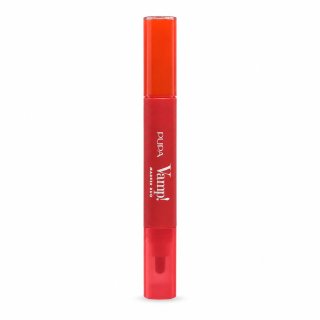 Pupa Vamp! Marker Duo Lip Tint & Oil Gloss маркер и олио-гланц за устни 007 Red Potion