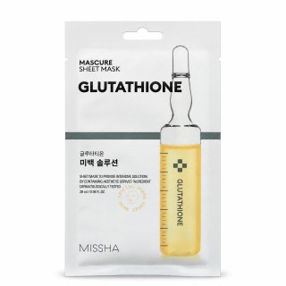 Missha платнена маска Glutathione Sheet Mask 28 ml