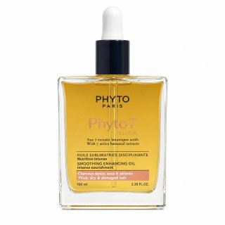 Phyto 7 Elixir Smoothing Enhancing Oil изглаждащо олио за гладкост и блясък на косата 100 ml