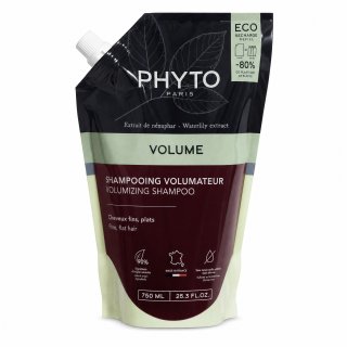 Phyto Volume Volumizing Shampoo укрепващ шампоан За обем на косата Refill 750 ml