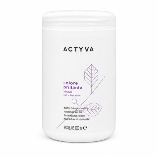 Kemon Actyva Colore Brillante Protection and Shine Mask Укрепваща маска За блясък и защита на боядисаната коса 1000 ml