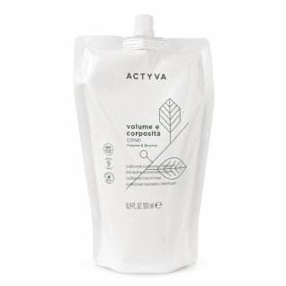 Kemon Actyva Volume E Corposita Volume & Bounce Conditioner Подсилващ балсам за обем и укрепване на косата Refill 500 ml