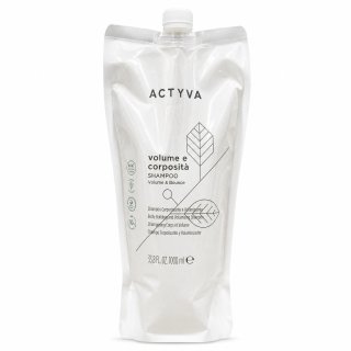 Kemon Actyva Volume E Corposita Shampoo Шампоан За обем на косата Refill 1000 ml