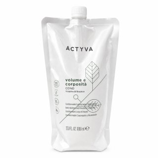 Kemon Actyva Volume E Corposita Volume & Bounce Conditioner Подсилващ балсам за обем и укрепване на косата Refill 1000 ml