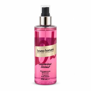 Bruno Banani Dangerous Woman Mysterious Coconut Спрей за тяло за жени 250 ml