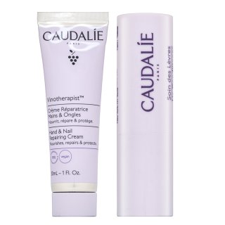 Caudalie Vinotherapist комплект за грижа за лице Hand & Nail Repairing Cream   Lips Conditioner 30 ml   4,5 g