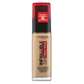 L´Oréal Paris Infaillible 32H Fresh Wear дълготраен фон дьо тен Linen/Warm Doré 30 ml