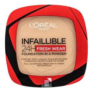 L´Oréal Paris Infaillible 24H Fresh Wear Foundation in a Powder Фон дьо тен на прах с матиращо действие 120 9 g