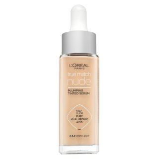 L´Oréal Paris True Match Nude Plumping Tinted Serum серум за изравняване тена на кожата 0.5-2 Very Light 30 ml