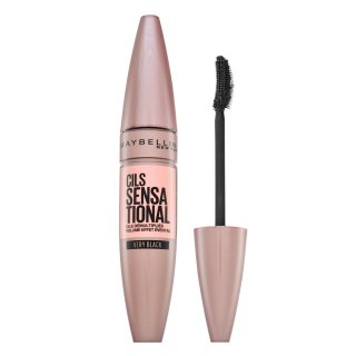 Maybelline Lash Sensational Full Fan Effect Mascara спирала за удължени и извити мигли Very Black 9,5 ml