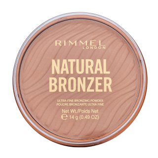 Rimmel London Natural Bronzer бронзираща пудра 001 Sunlight 14 g